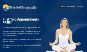 Seasidesandiegochiropractor.com thumbnail