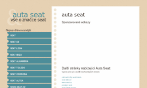 Seat.kvalitni-auto.cz thumbnail