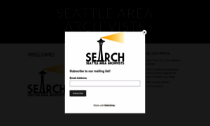 Seattleareaarchivists.org thumbnail