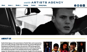 Seattleartistsagency.com thumbnail