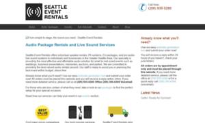 Seattleeventrentals.com thumbnail