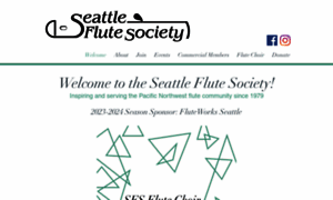 Seattleflutesociety.org thumbnail