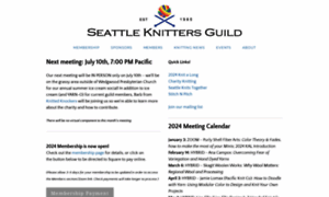 Seattleknittersguild.org thumbnail