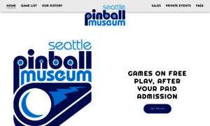 Seattlepinballmuseum.com thumbnail