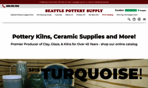 Seattlepotterysupply.com thumbnail