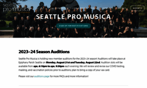 Seattlepromusica.org thumbnail