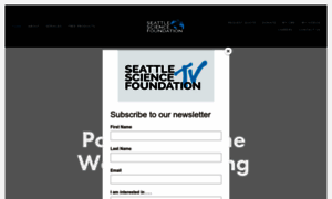 Seattlesciencefoundation.org thumbnail