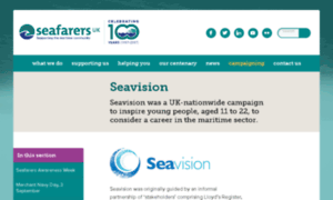 Seavision.org.uk thumbnail