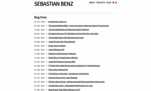 Sebastianbenz.de thumbnail