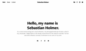 Sebastianholmer.com thumbnail