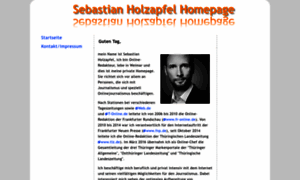 Sebastianholzapfel.de thumbnail