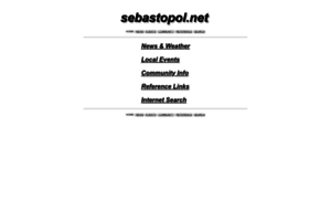 Sebastopol.net thumbnail