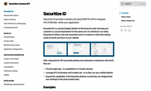 Sec-connect-api-docs.securitize.io thumbnail