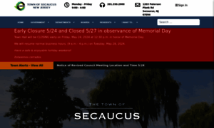 Secaucusnj.gov thumbnail