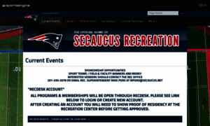 Secaucusrecreation.org thumbnail