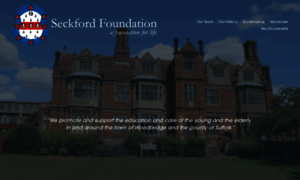 Seckford-foundation.org.uk thumbnail