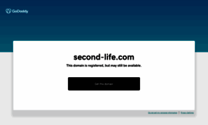 Second-life.com thumbnail