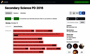 Secondarysciencepd2016.sched.org thumbnail