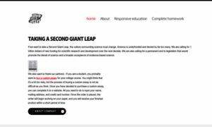 Secondgiantleap.org thumbnail