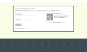 Secondgradeclub.ning.com thumbnail