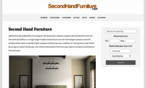 Secondhandfurniture.org.uk thumbnail