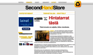 Secondhandstore.fi thumbnail