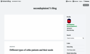Secondopinion.hatenadiary.com thumbnail