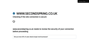 Secondspring.co.uk thumbnail