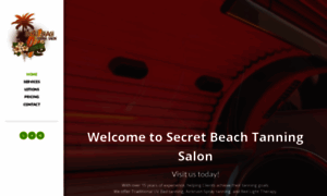 Secret-beach-tanning-salon.site123.me thumbnail