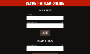 Secret-hitler.online thumbnail