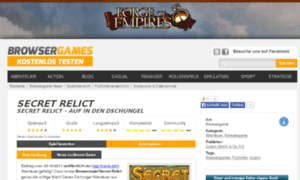 Secret-relict.browsergames-testen.de thumbnail