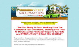 Secret-success-system.com thumbnail