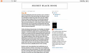 Secretblackbook.blogspot.com thumbnail