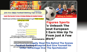 Secretfootballsystems.com thumbnail
