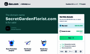 Secretgardenflorist.com thumbnail