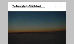 Secretlifeofafieldbiologist.wordpress.com thumbnail