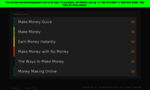 Secretmoneysystem.com thumbnail