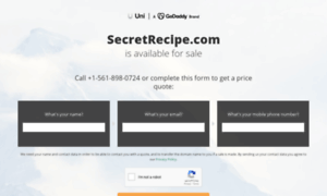 Secretrecipe.com thumbnail