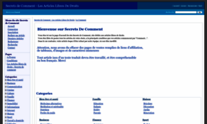 Secrets-de-comment.com thumbnail