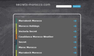 Secrets-morocco.com thumbnail