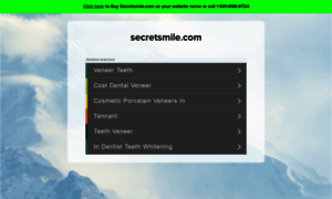 Secretsmile.com thumbnail