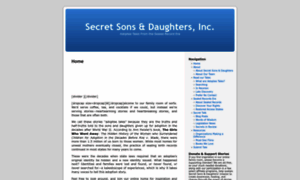 Secretsonsanddaughters.org thumbnail