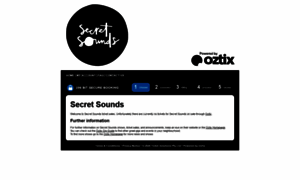 Secretsounds.oztix.com.au thumbnail