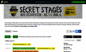 Secretstages2016.sched.org thumbnail