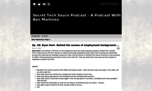 Secrettechsaucepodcast.libsyn.com thumbnail