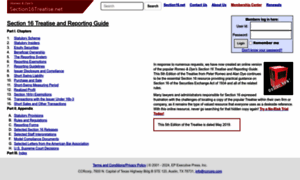 Section16treatise.net thumbnail