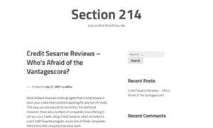 Section214.com thumbnail