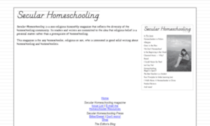 Secular-homeschooling.com thumbnail