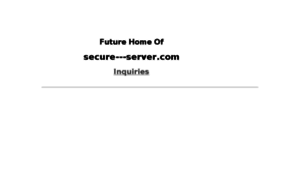 Secure---server.com thumbnail