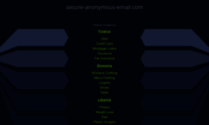 Secure-anonymous-email.com thumbnail